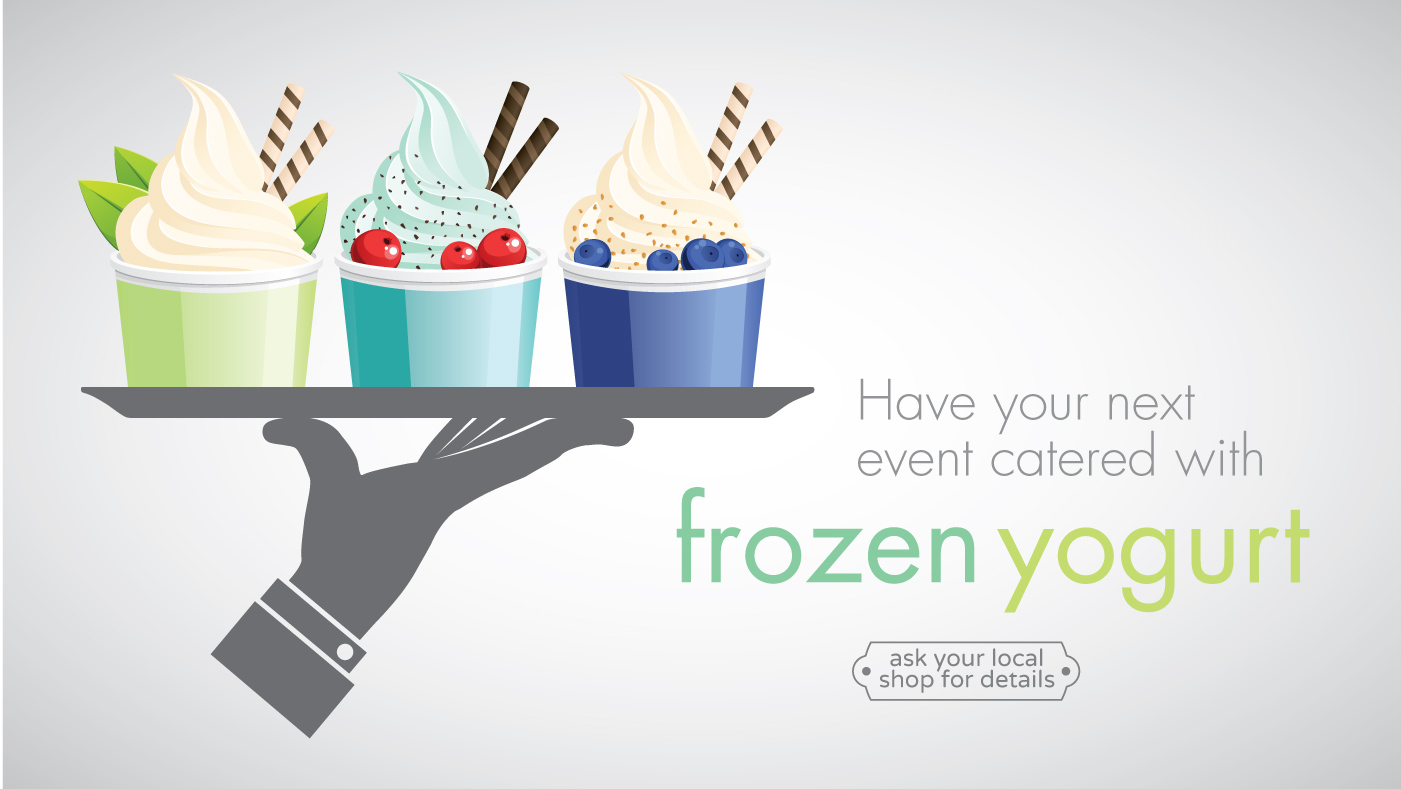 frozen yogurt catering